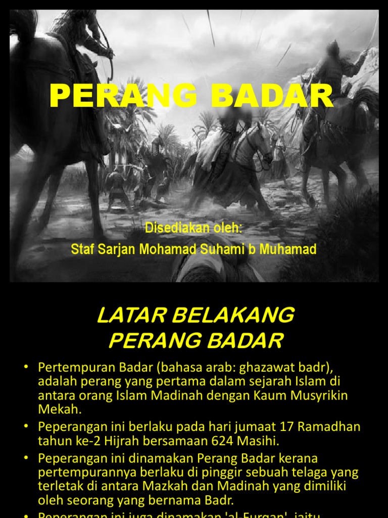 Perang Badar Pdf