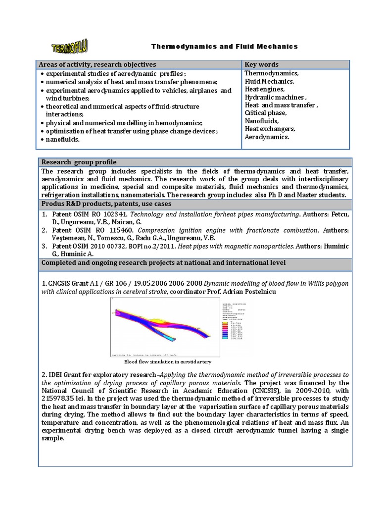 Thermodynamics and Fluid Mechanics | PDF | Heat | Building Engineering