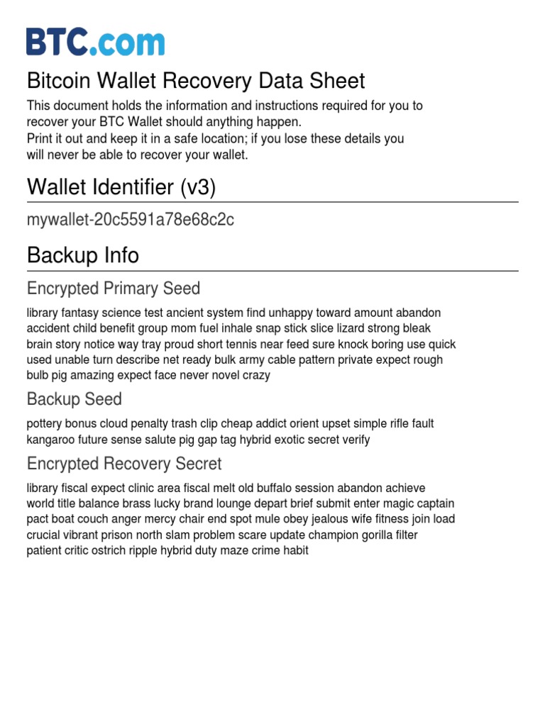 Recover bitcoin wallet вычисление биткоин