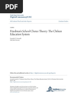 Friedmans School Choice Theory - The Chilean Education System