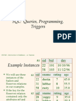 SQL: Queries, Programming, Triggers