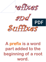 Understanding Prefixes and Suffixes