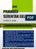 Sosialisasi Pilkades Serentak 2020