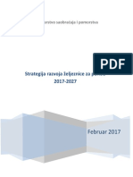 Strategija Razvoja Željeznice Za Period 2017 - 2027