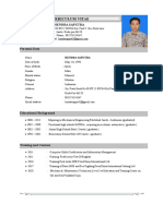 Curriculum Vitae: Hendra Saputra