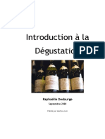 Introduction A La Degustation Du Vin