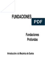 5 Fundaciones - Profundas I
