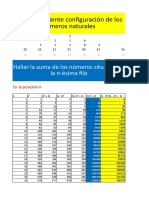 Suma de Números en La Fila N