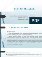 Kesulitan Belajar