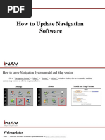 Tutorial On Navigation Software and Map Update PDF