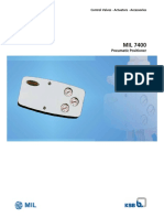 Pneumatic Positioner: Control Valves Actuators Accessories