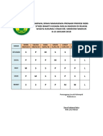 Jadwal WK C