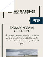 Taxiway Markings Report