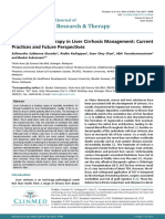 Adult Stem Cell Therapy in Liver Cirrhosis Management