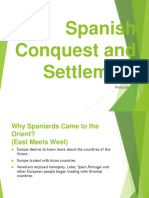 1 Spanish Conquest and Settlement Jashmine