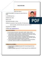 Curriculum Diego PDF
