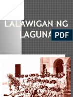 Kasaysayan NG Laguna