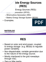 Renewable Energy Sources (RES)
