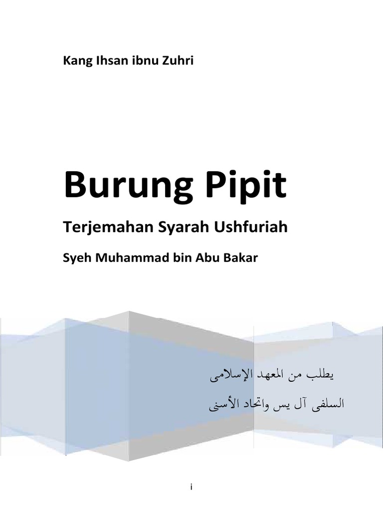 Terjemah Dan Teks Syarah Ushfuriah Kisah Kisah Teladan Pdf Pdf