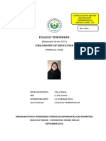 CBR Filsafat Kependidikan