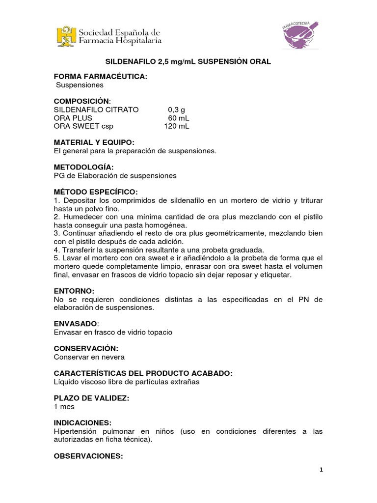 sildenafilo jarabe
