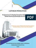 Hasilpenelitian - 94 - Pengawasan Terhadap Integritas Hakim Konstitusi Dalam Sistem Ketatanegaraan Di Indonesia PDF