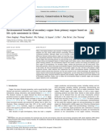 Environmental Benefits of Secondary Copper From Primary Copper Based On Life Cycle Assessment in China PDF