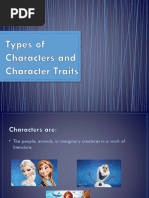 Types of Character and Character Traits