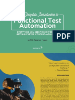 A Complete I Troduction To: Functional Test Automation