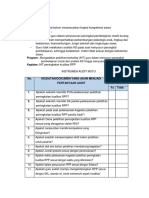 Instrumen Audit Mutu (Pelaksanaan Pelatihan)