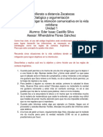 Actividad 5. Mitigar La Intención Comunicativa en La Vida