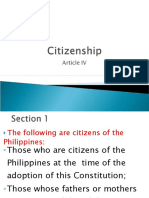 CITIZENSHIP