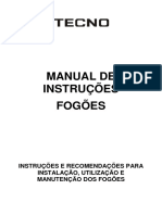 Manual Fogao Tecno