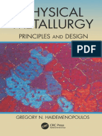 2018 Physical Metallurgy Principles and Design - Haidemenopoulos, Gregory N PDF