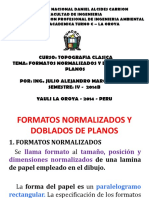 Diap. Top. Clasica Formatos Normalizados y Doblados de Planos - 2014