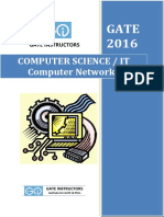 Computer Science / It Computer Networks: Gate 2016