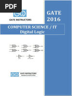 Computer Science / It Digital Logic: Gate 2016