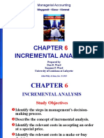 Incremental Analysis: Managerial Accounting