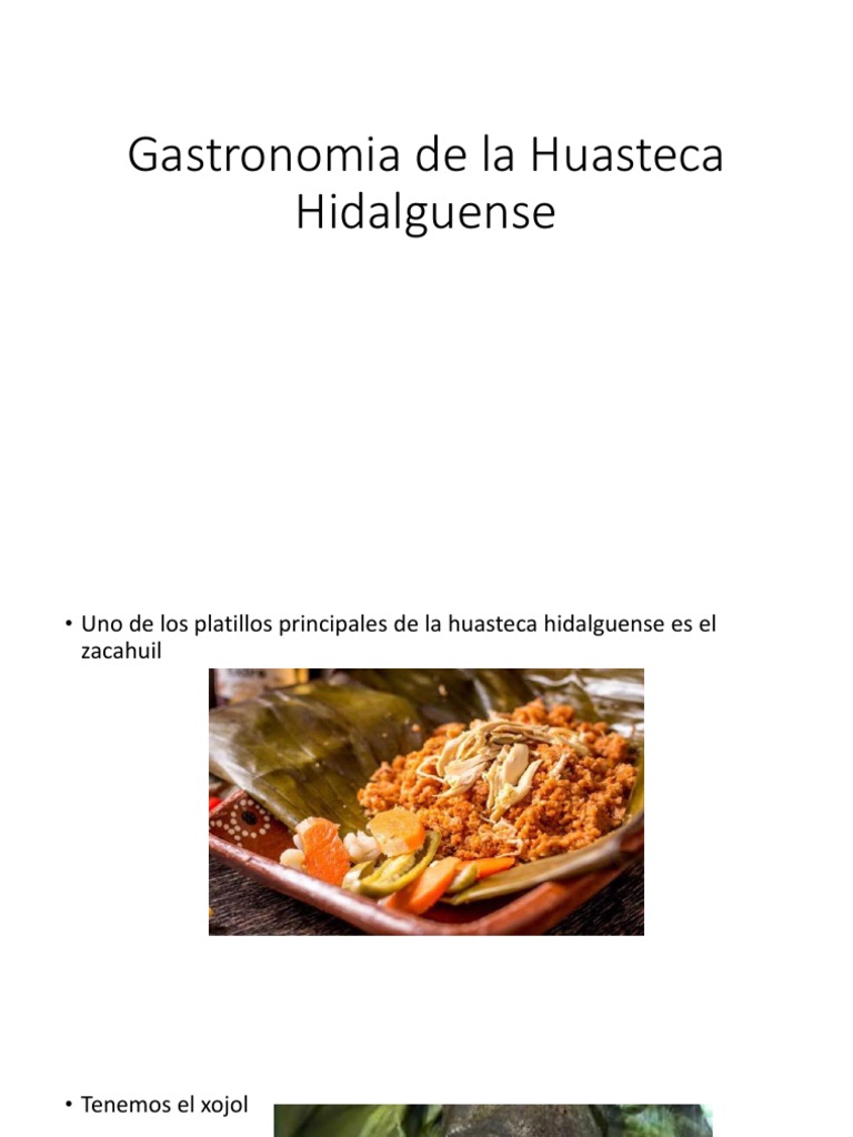 Gastronomía Huasteca | PDF