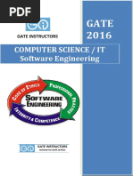 Computer Science / It Software Engineering: Gate 2016