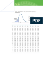 Appendix B: Tables: Cumulative Probabilities For The Standard Normal Distribution