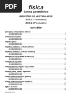 Física - Óptica - Vestibulares 2019