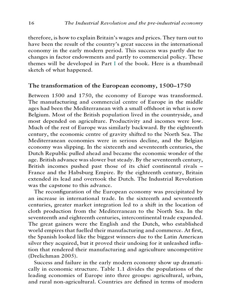 Allen R.C. The British Industrial Revolution in Global Perspective ...