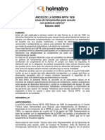 Holamatro Alcance de la NFPA 1936-Edicion-2005 Sistemas de Herramientas de Rescate HOLMATRO