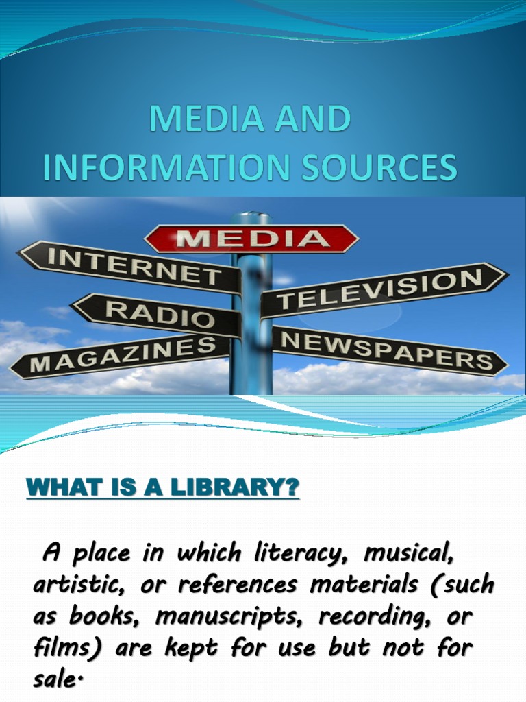 Indigenous Media and Library Sources | PDF | Libraries | Mass Media
