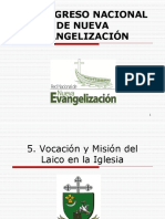 Vocación y Misión Del Laico en La Iglesia