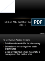 Accident cost direct and indirect