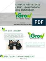 Mildania-iGrow, Fintech Agribisnis Langkah Baru Swasembada Pangan Indonesia PDF