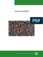 Black Pepper: Food and Agriculture Organization of The United Nations