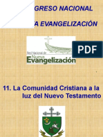 11. La Comunidad Cristiana a La Luz Del Nuevo Testamento